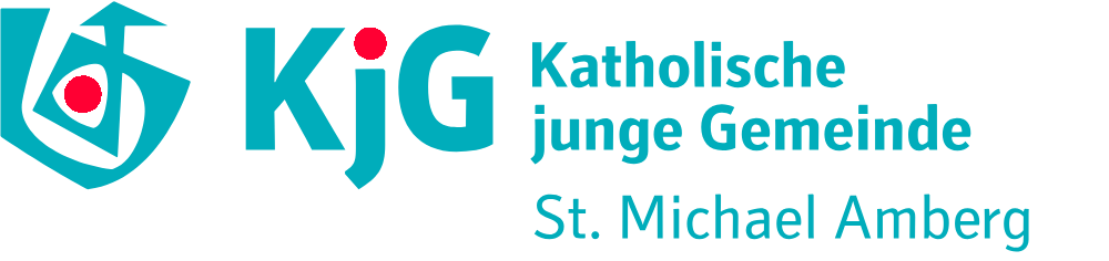kjg St Michael Amberg einzeilig rot